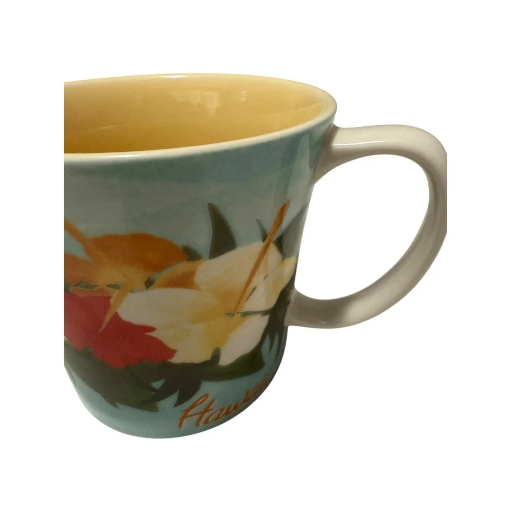 STARBUCKS COFFEE 2010 Hawaii State Travel Bone China Collectible Mug Cup - Picture 3 of 10